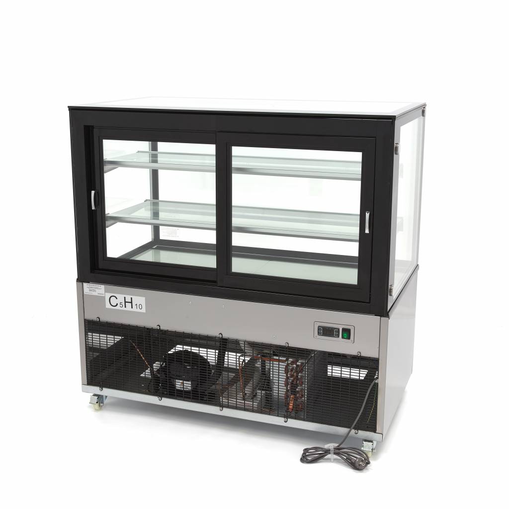 Maxima Kühlschrank-Vitrine – 400 l – 122 cm – 09400838