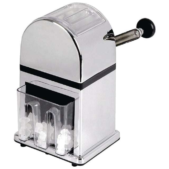 Olympia Manual Ice Crusher Chrome Effect - C824 Home Bar Olympia