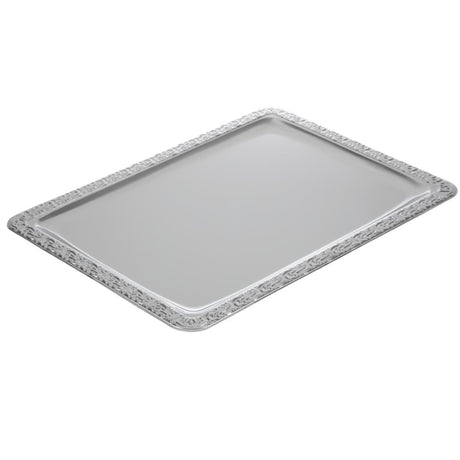 APS Stainless Steel Rectangular Service Tray 420mm - P005  APS