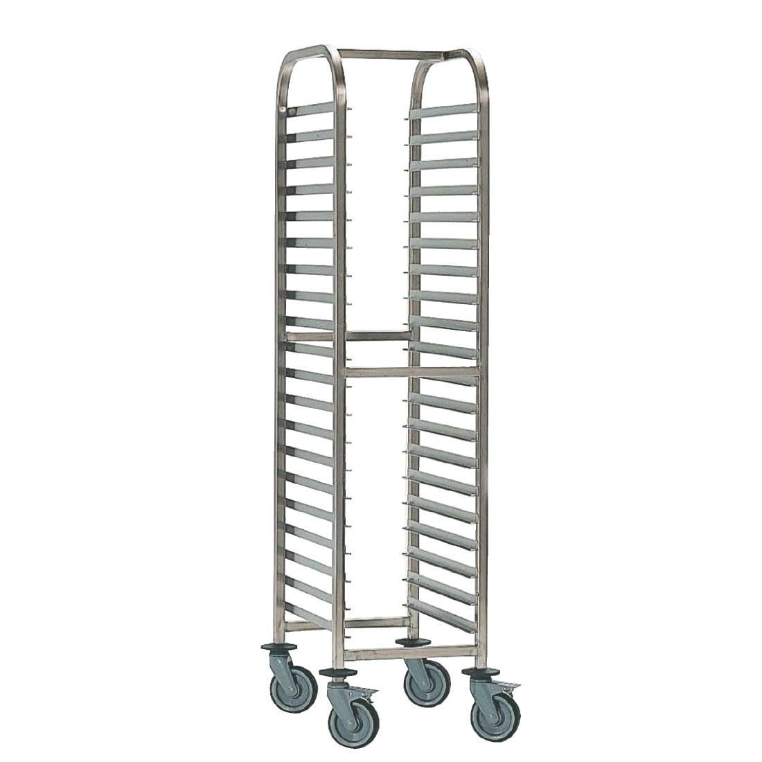 Matfer Bourgeat Full Gastronorm Racking Trolley 20 Shelf - P073  Matfer Bourgeat