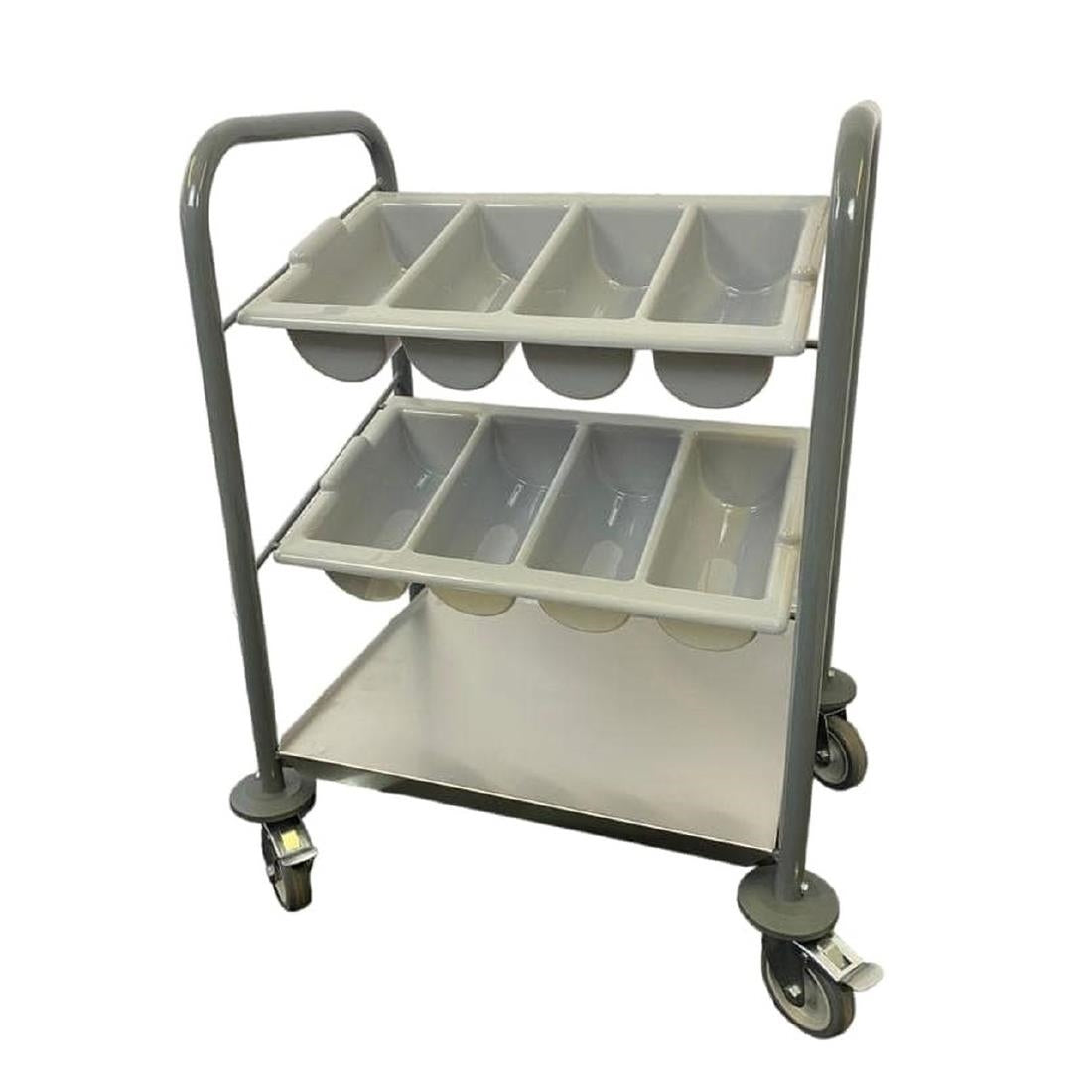 Craven Steel Cutlery Trolley - P100  Craven