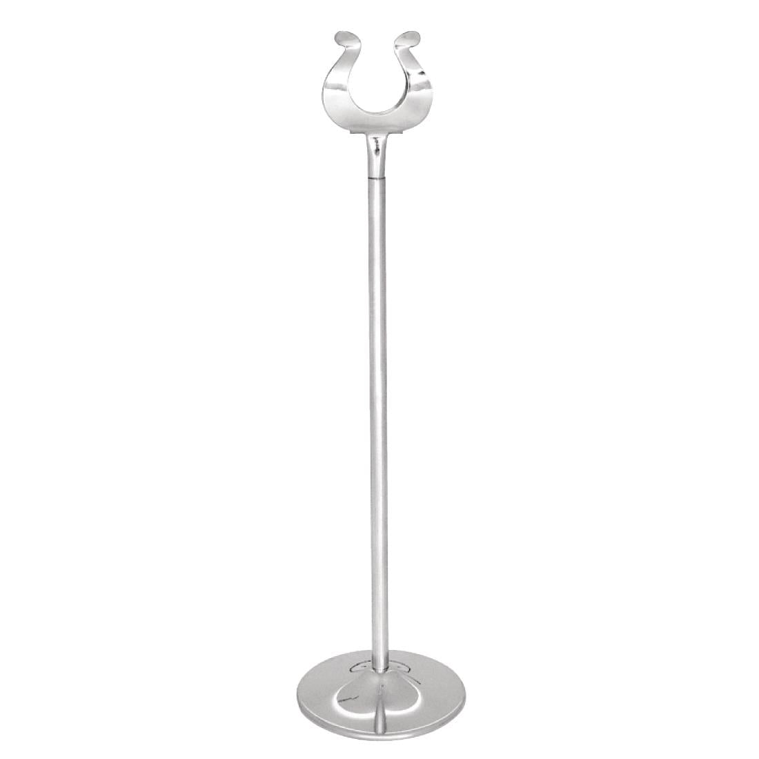 Olympia Stainless Steel Table Number Stand 305mm - P344  Olympia