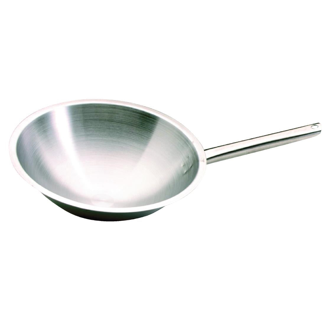 Matfer Bourgeat Stainless Steel Tradition Plus Wok - P481  Matfer Bourgeat