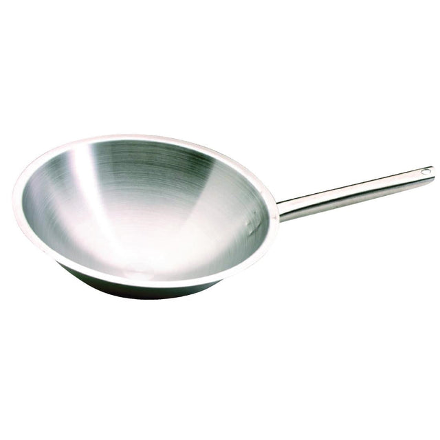Matfer Bourgeat Stainless Steel Tradition Plus Wok - P481  Matfer Bourgeat