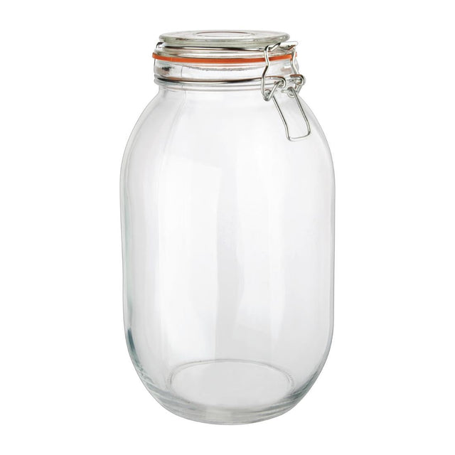 Vogue Clip Top Preserve Jar 2000ml - P494  Vogue