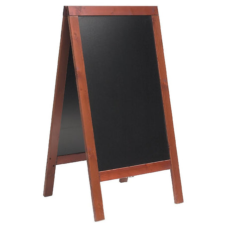 Securit Duplo Pavement Board 1350 x 700mm Mahogany - P514  Securit