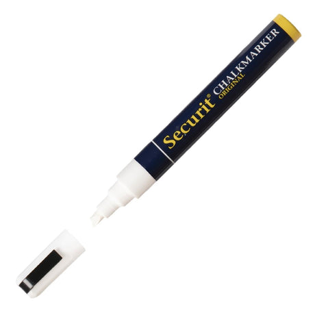 Securit 6mm Liquid Chalk Pen White - P520  Securit