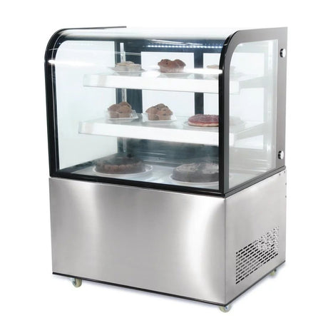 Polar Deli Display Fridge 270Ltr - CG841 Refrigerated Floor Standing Display Polar