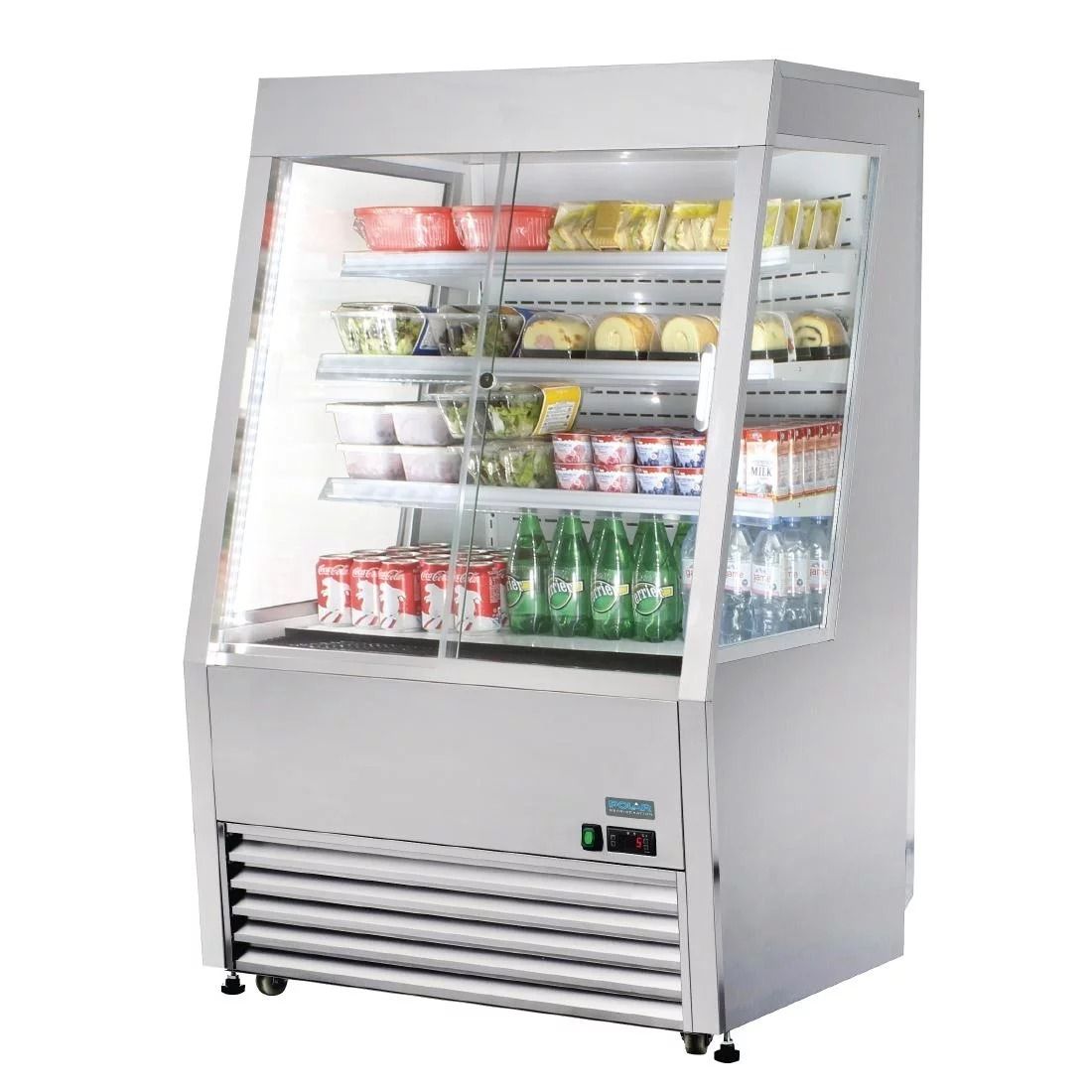 Polar Multideck with Lockable Sliding Doors - CM287 Refrigerated Merchandisers Polar