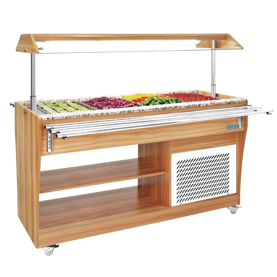 Polar Refrigerated Buffet Bar - CR899 Buffet Displays - Refrigerated/Heated Polar