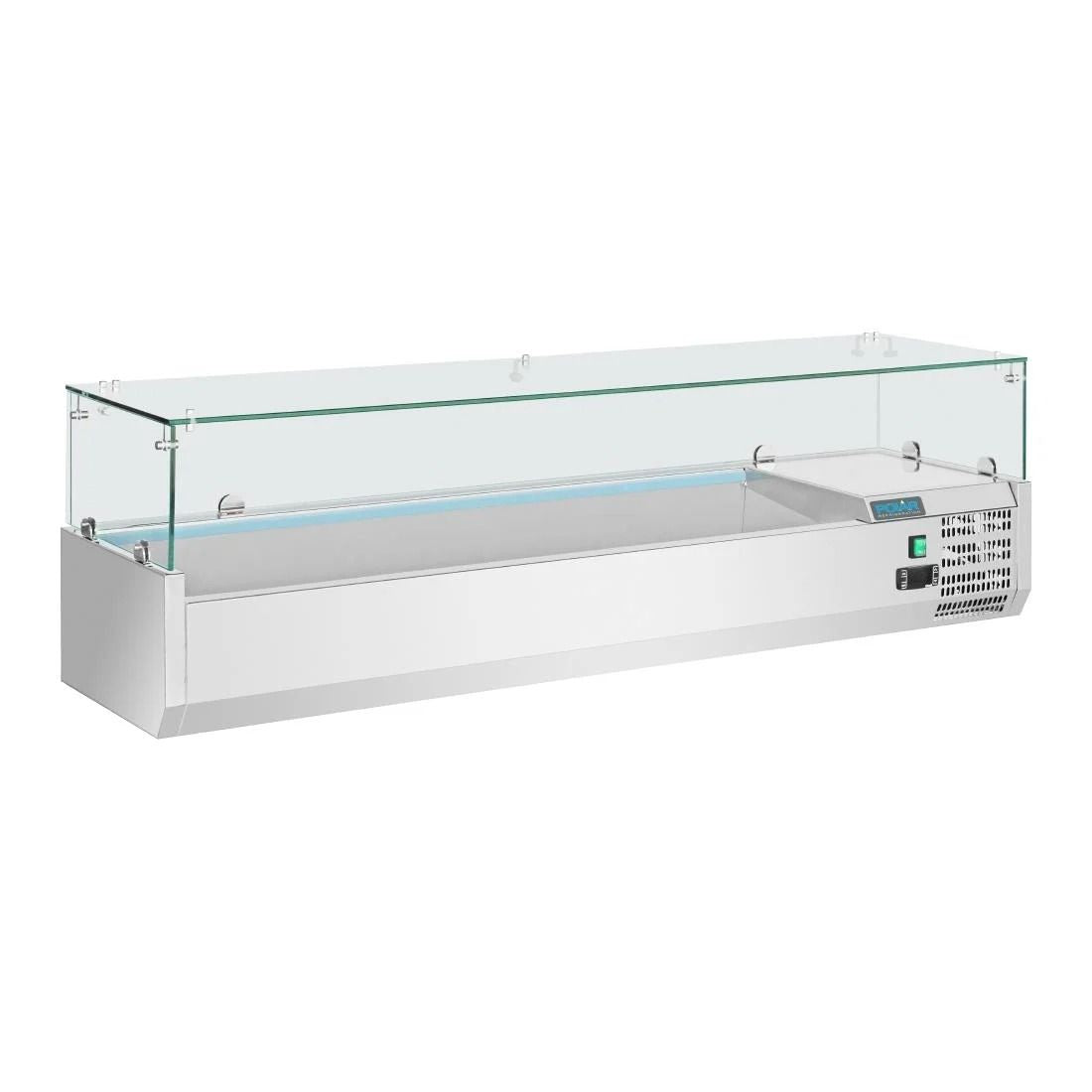 Polar Refrigerated Servery Topper 6 GN - GD876 VRX Topping Units Polar