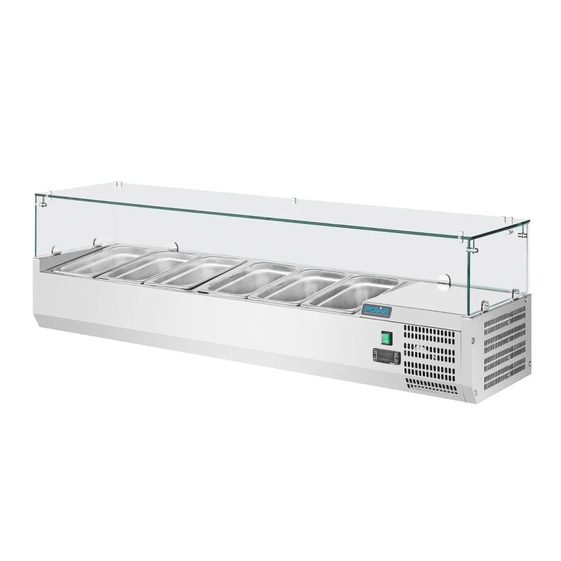 Polar Refrigerated Servery Topper 6 GN - GD876 VRX Topping Units Polar