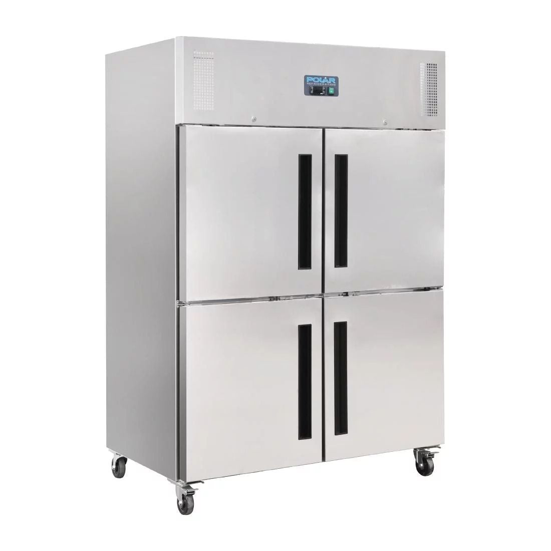 Polar Upright Double Stable Door Gastro Freezer 1200Ltr - CW196 Refrigeration Uprights - Double Door Polar