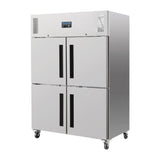 Polar Upright Double Stable Door Gastro Freezer 1200Ltr - CW196 Refrigeration Uprights - Double Door Polar