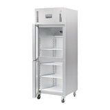 Polar Upright Stable Door Gastro Refrigerator 600Ltr - CW193 Refrigeration Uprights - Single Door Polar