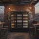 CUBO Display Fridge 1483L - 3 Door - 15 Shelves - Glass Door - Black Interior - CS-SU1500