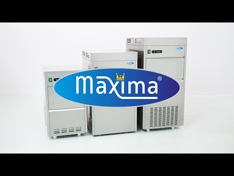 Maxima IJsmachine - 45kg/dag - Kogelblokjes - Watergekoeld - 09300127