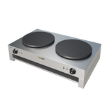 CUBO Dubbele Elektrische Crêpe Maker 2 x 400mm CS-ECMD