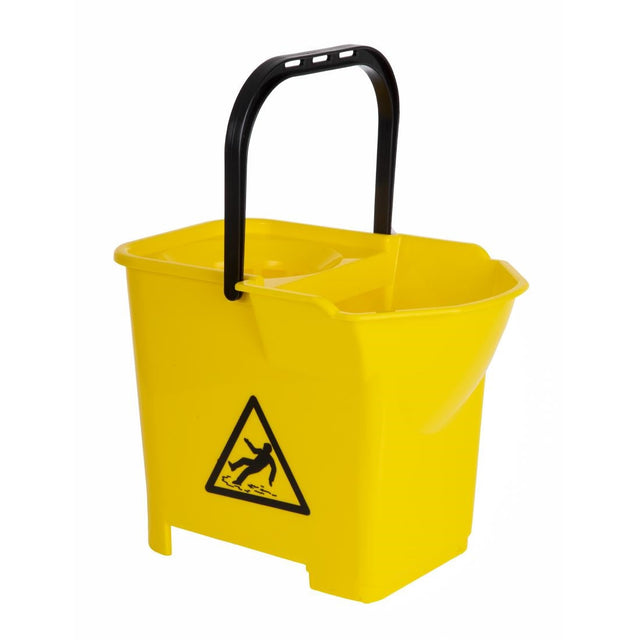 Jantex Colour Coded Mop Bucket Yellow - S223  Jantex