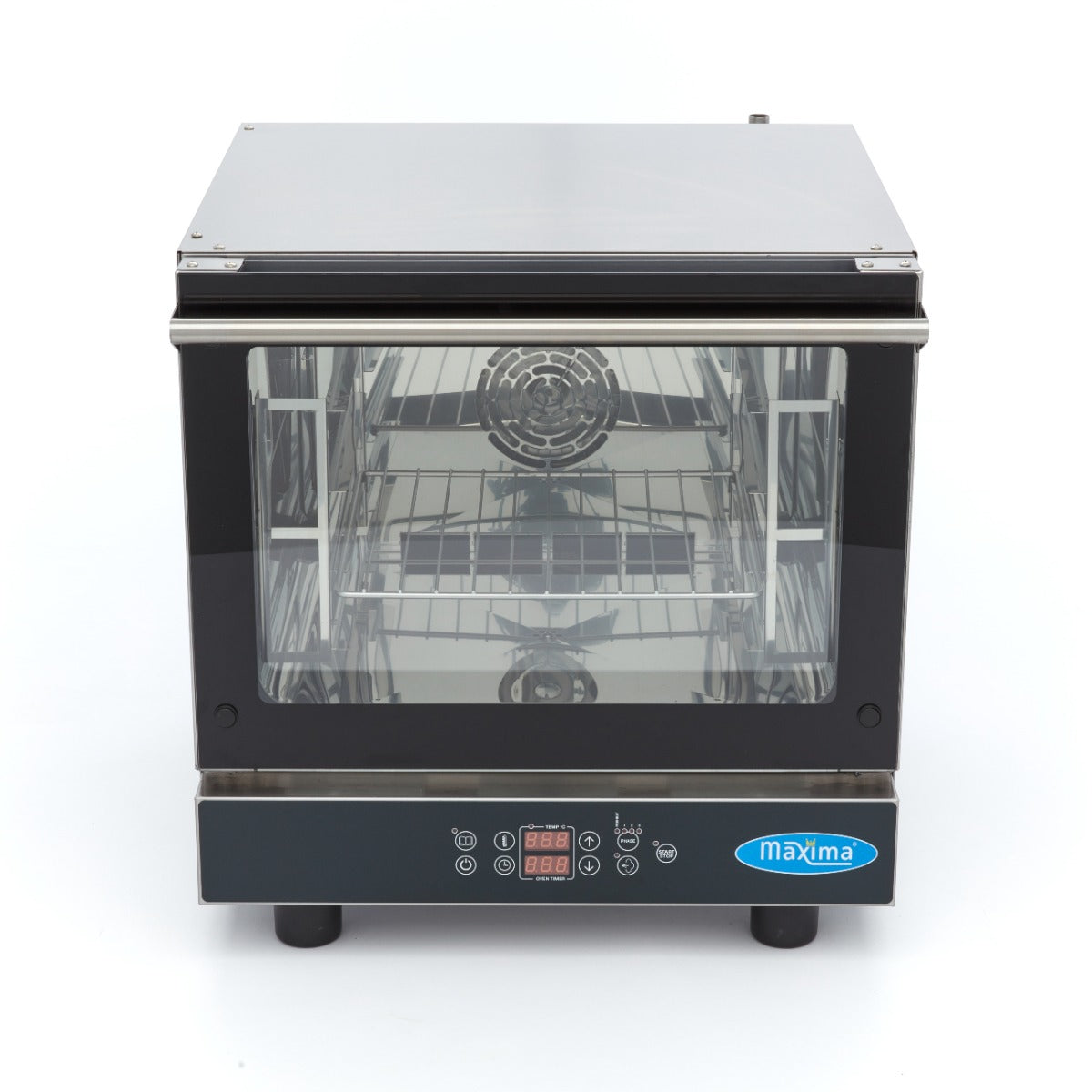 Maxima Combi Stoomoven - Geschikt voor 4 x 2/3 GN-schalen - Digitaal display - 08500201