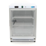 Maxima  Freezer - 200L - White - with Glass Door  - 09405007