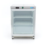 Maxima  Freezer - 200L - Stainless Steel - with Glass Door  - 09405011