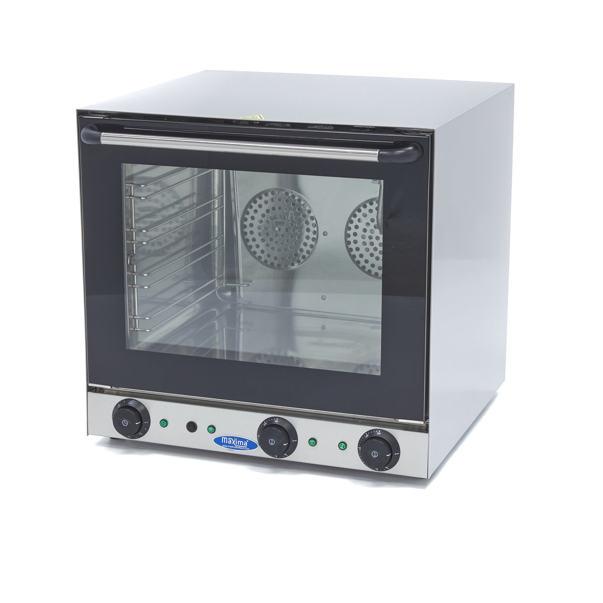 Maxima Convectie Oven - Grill en Stoom - Geschikt voor 4 Schalen - Ingebouwde Timer - 09300418