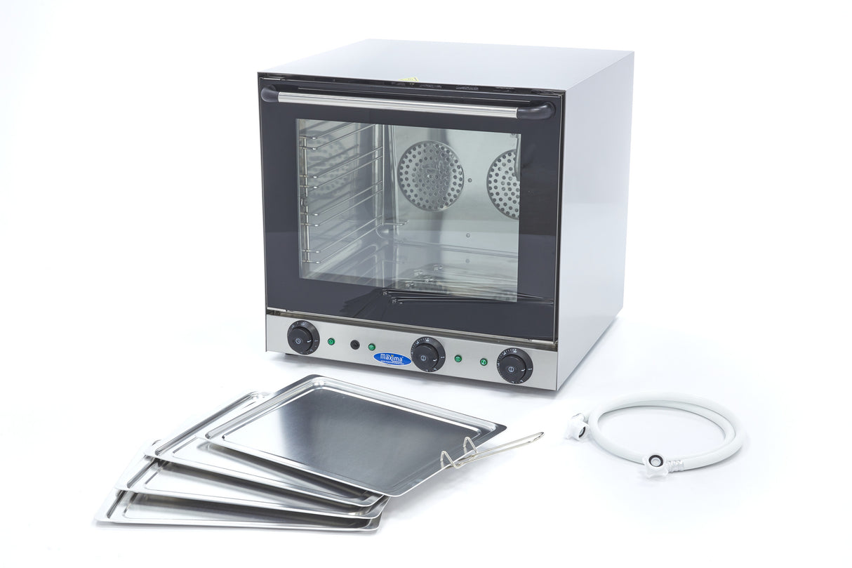 Maxima  Convection Oven - Grill and Steam - Fits 4 Trays - Built-in Timer  - 09300418