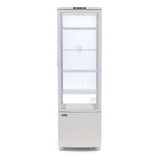 Maxima Kühlschrank-Vitrine – 235 l – 52 cm – Weiß – 09400815