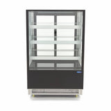 Maxima Kühlschrank-Vitrine – 400 l – 90 cm – auf Rädern – 09400842