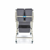 Maxima  Cleaning Trolley - incl 5 Bins  - 09300544