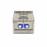 Maxima Commercial Grade Cooker - 2 branders - Enkele eenheid - 60 cm diep - Elektrisch - 09391550