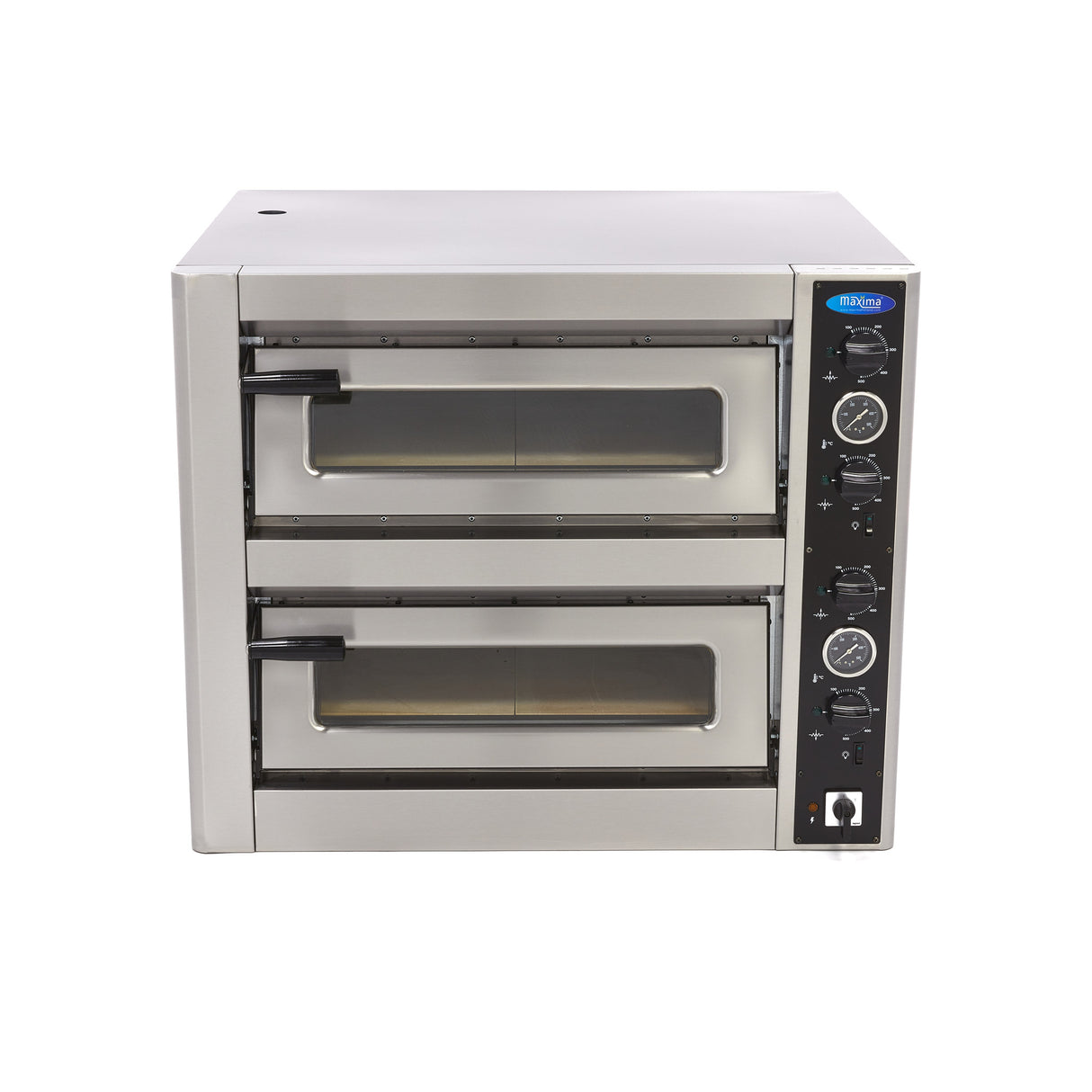 Maxima  Pizza Oven - Fits 4 x Ø30cm Pizzas - Double Deck  - 09370030