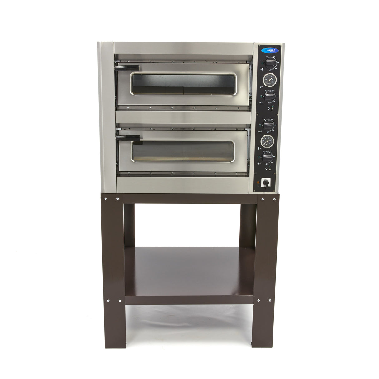 Maxima  Frame Deluxe Pizza Oven 4 + 4 x 25 cm Double  - 09370070