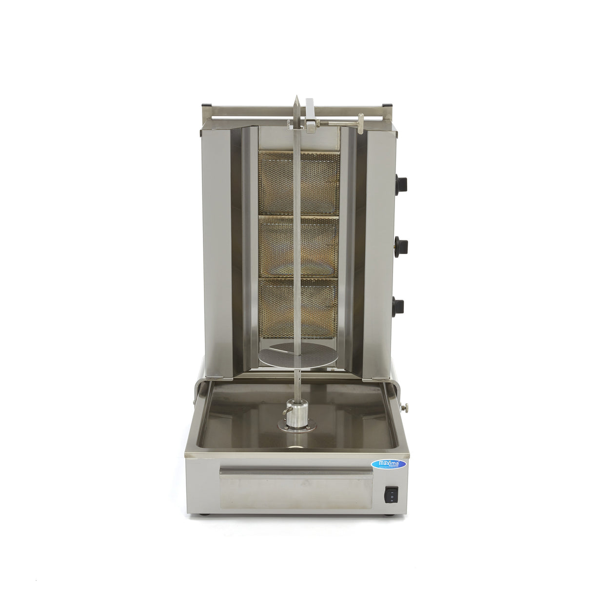 Maxima Kebab Grill - 3 Branders - 40kg Vlees - Gas - 09370210