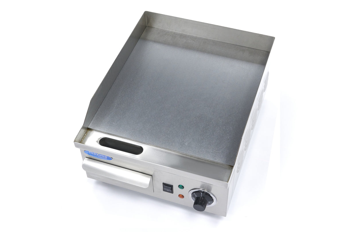 Maxima  Griddle - Smooth - 36cm - incl Drip Tray  - 09365159