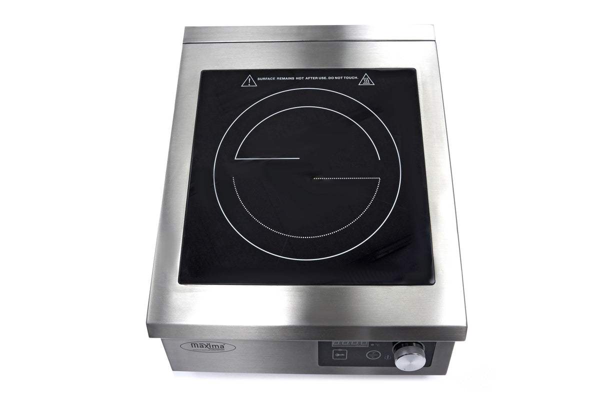 Maxima  Hob - Ø32cm - 5000W - Induction - 400V  - 09371010