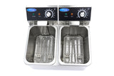 Maxima  Deep Fryer - 2 x 4L - 2 Baskets - up to 1,5kg of Fries  - 09365212