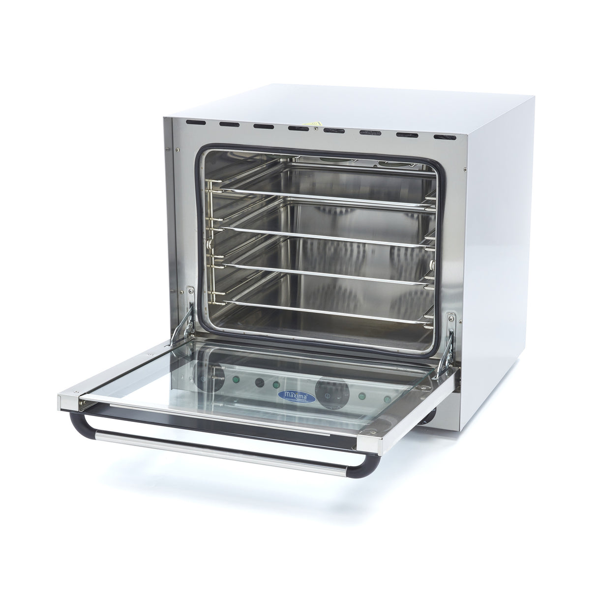 Maxima Convectie Oven - Grill en Stoom - Geschikt voor 4 Schalen - Ingebouwde Timer - 09300418