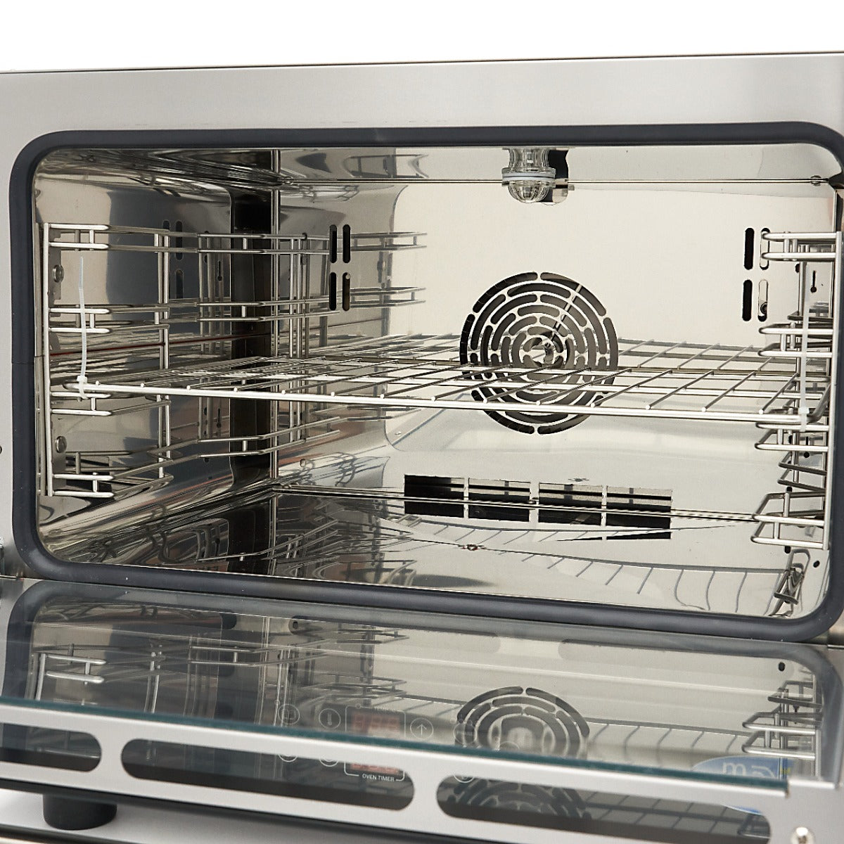 Maxima  Combi Steam Oven - Fits 4 Trays (1/1 GN / 60 x 40cm) - Digital Display - 400V  - 08500203