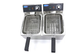 Maxima Frituurpan - 2 x 6L - 2 Mandjes - tot 1,8kg Friet - 09365214