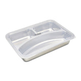 Maxima  Lid for 3 Compartment Plate - Plastic - Dishwasher Safe  - 09367850