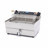 Maxima  Deep Fryer - 30L - 1 Basket - with Drain Tap  - 09365021