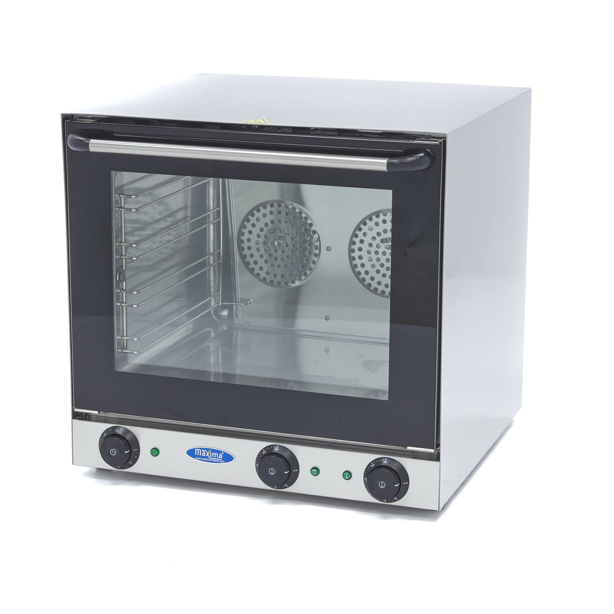 Maxima Convectieoven - Grill - Geschikt voor 4 Bakplaten - Ingebouwde Timer - tot 300°C - 09300417