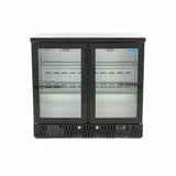 Maxima  Drinks Fridge - 227L - 2 Hinged Doors - 4 Adjustable Shelves  - 09400905