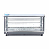 Maxima Beheizte Speisenvitrine - 186L - 121,5cm - 3 Regale - 09400795