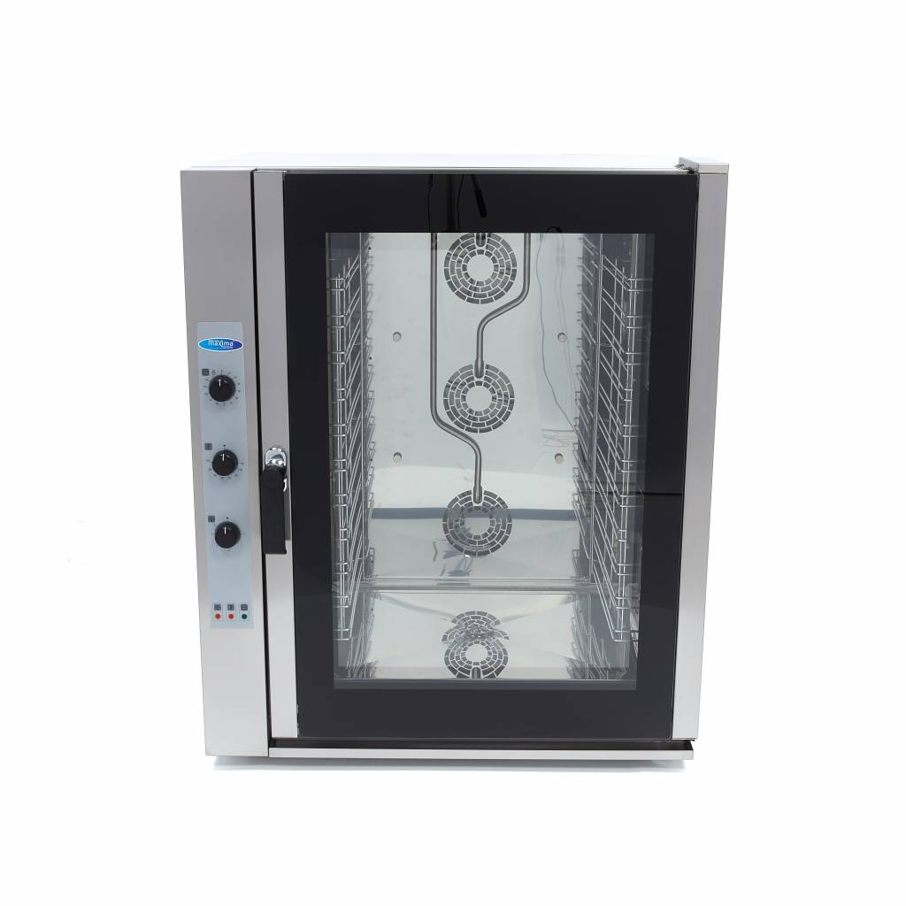 Maxima Combi Stoomoven - Geschikt voor 11 x 1/1 GN-trays - 08560600