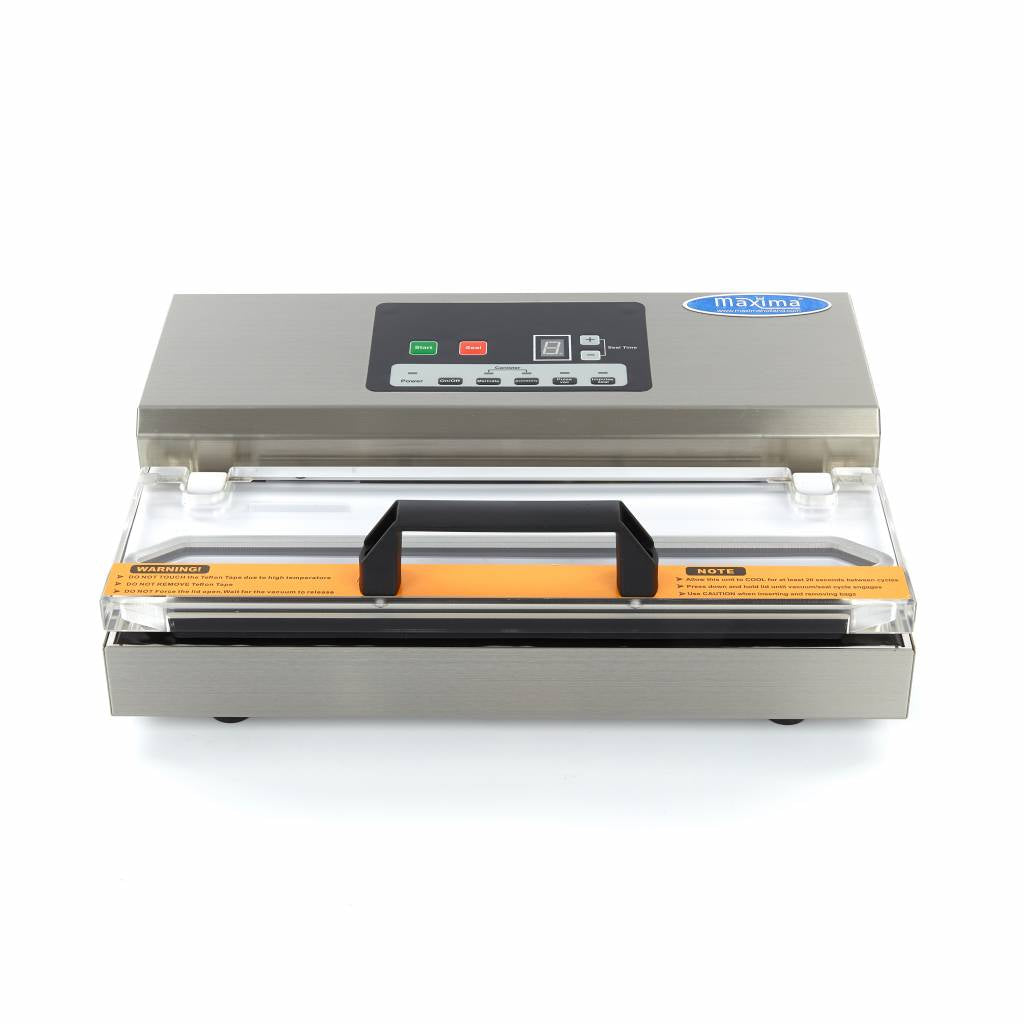 Maxima Vacuüm Sealer - 31cm Seal - Transparante Deksel - 09501000