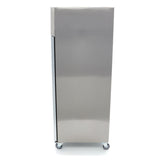 Maxima  Fridge - 600L - 3 Adjustable Shelves (2/1GN) - Stainless Steel - with Glass Door  - 09400001