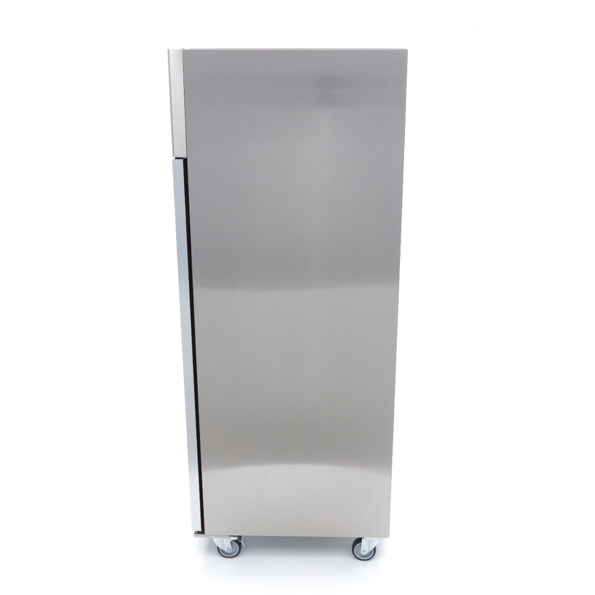 Maxima  Fridge - 1200L - 6 Adjustable Shelves (2/1GN) - Stainless Steel - with Glass Door  - 09400011